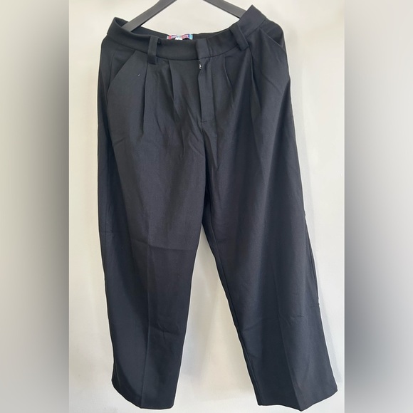 ✨Host pick✨Urban Outfitters Black Formal Dress Pants Straight Leg - Picture 3 of 8